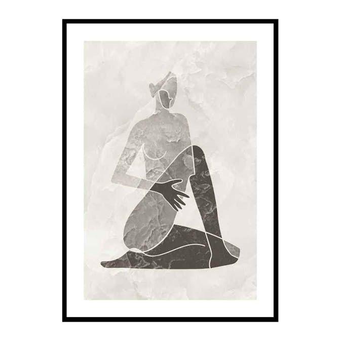 Poster Gallerix Marble Figure No3