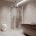 Duschhörn Hietakari Forma 369 Fast Vägg och Vikbar Dörr