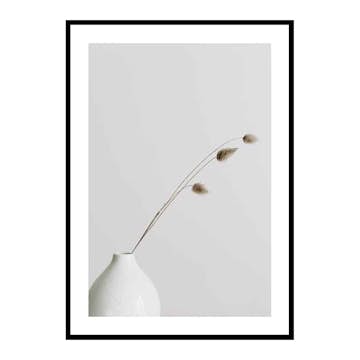 Poster Gallerix Dried Flower White Vase