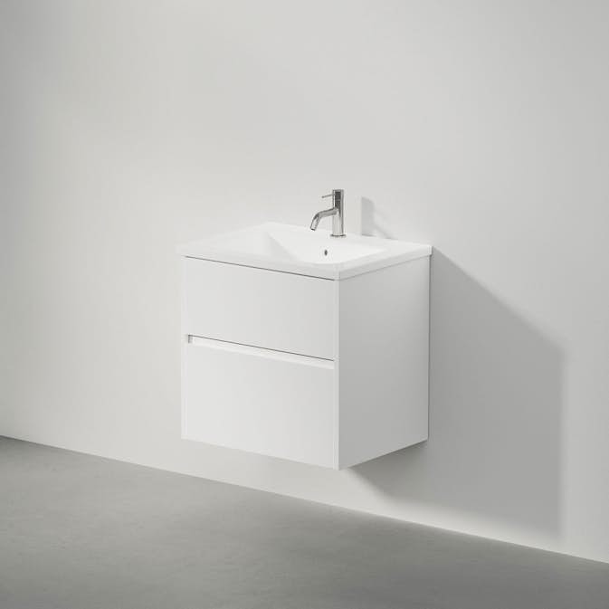 Tvättställsskåp INR Grand Grip med 2 Lådor