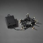 Ljusslinga Gnosjö Konstsmide Varmvita LED Frostad