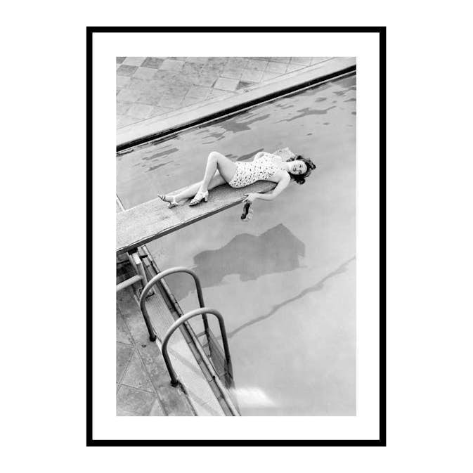 Poster Gallerix Vintage Pool