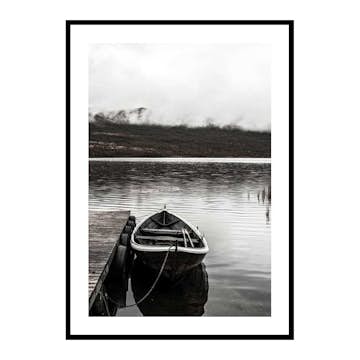 Poster Gallerix Boat In Lake