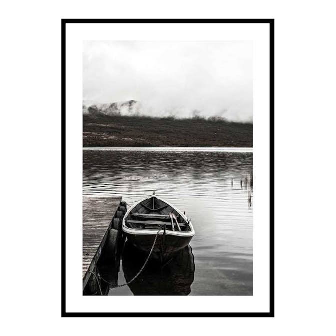 Poster Gallerix Boat In Lake
