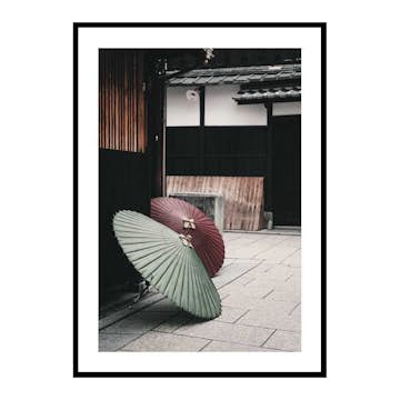 Poster Gallerix Umbrellas In Kyoto