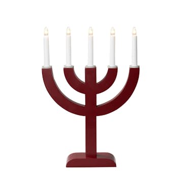 Adventsljusstake Gnosjö Konstsmide 5 Ljus Trä