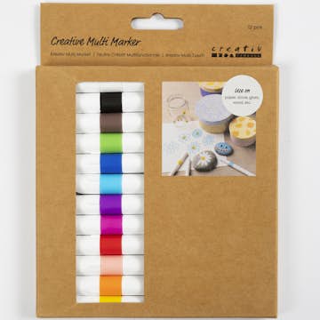 Tuschpennor Creativ Company 12st 4mm