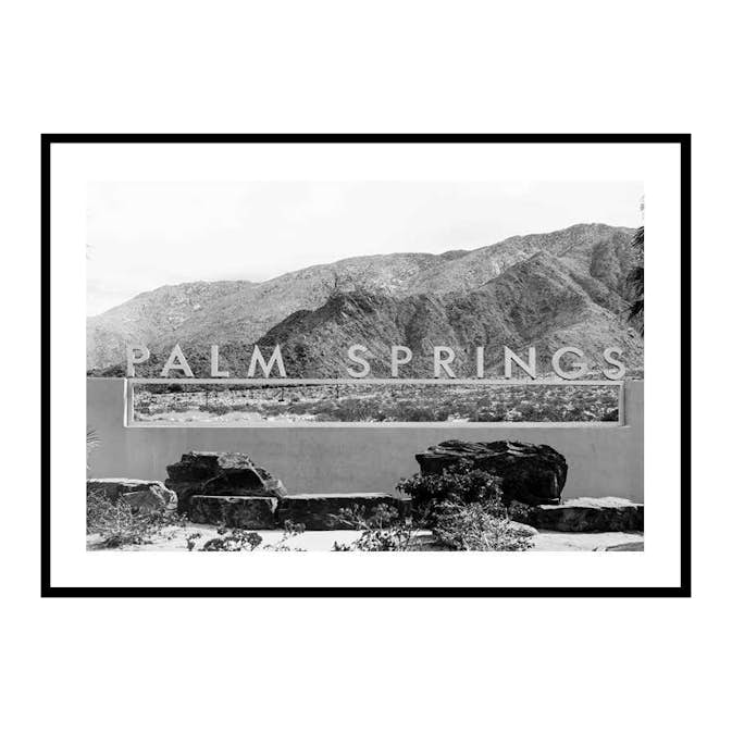 Poster Gallerix Palm Springs Sign