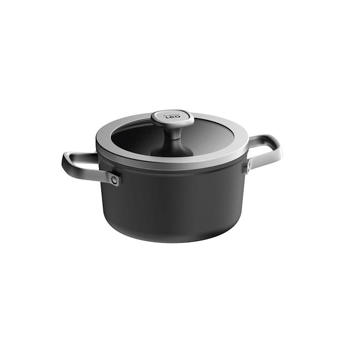 Gryta BergHOFF Leo Non-Stick Graphite 20cm Svart