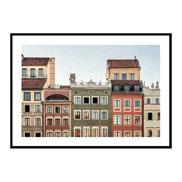 Poster Gallerix Town Houses In Warsaw