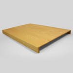 Trapprenovering Herrljunga Ledstångsfabrik Klarlackad Ask Dubbelsteg