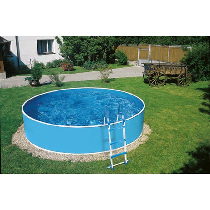 Poolpaket Mountfield Azuro 4,6x0,9m Med Skimfilter & Stege