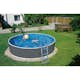 Poolpaket Mountfield Azuro 3,6x1,2m Graphit Vit Med Skimmer Filter & Stege