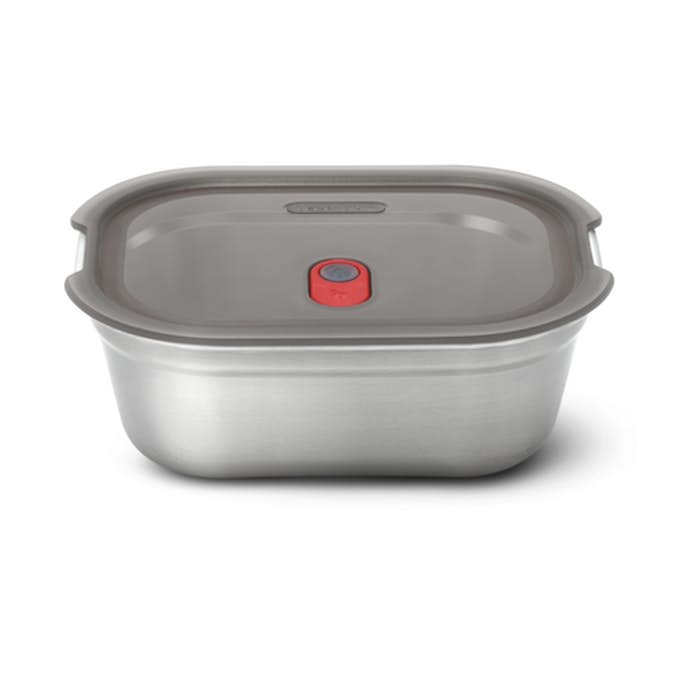 Matlåda Black+Blum Steel Box Grå/Röd
