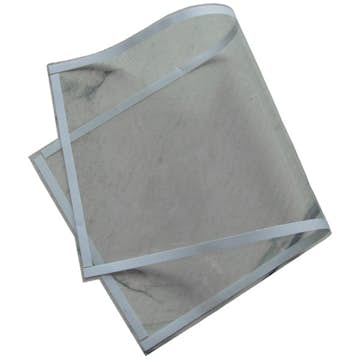 Skyddsfilm Hawk Blästerskåp 550x250mm för Siktruta