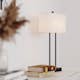 Bordslampa By Rydéns Luton H56 cm Svart/Vit