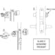 Cylinder Millers 71237 Oval 5 nycklar