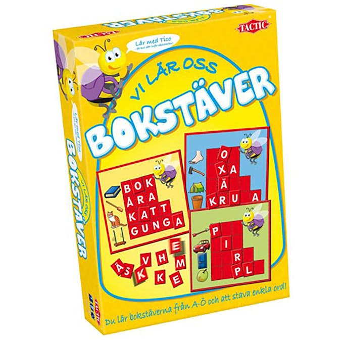 Barnspel Tactic Vi lär oss bokstäver