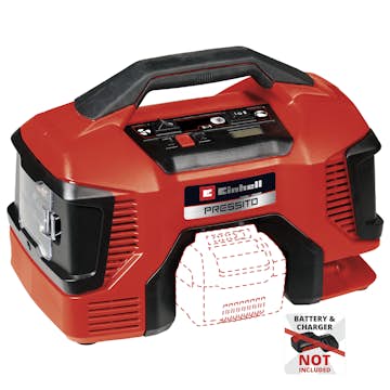 Kompressor Einhell Pressito 18V Utan Batteri & Laddare