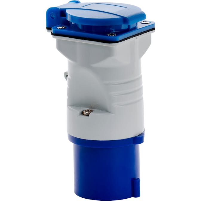 Övergångsadapter Gelia 216-6 CEE till Schuko