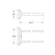 Handduksstång Grohe Allure Brilliant 40496