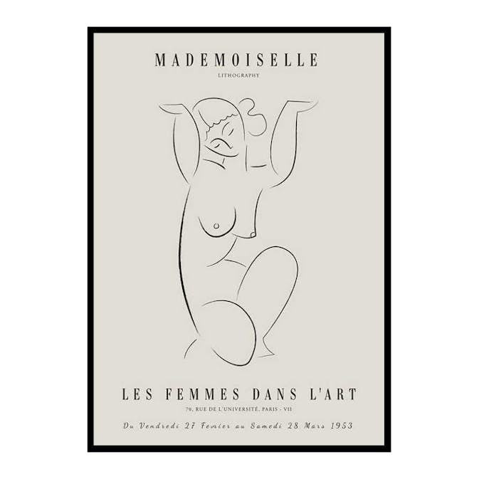 Poster Gallerix Picasso Mademoiselle No1