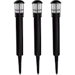 Pollare Gelia Trädgårdsbelysning 3-Pack Set med Trafo 5 m Kabel Brommö