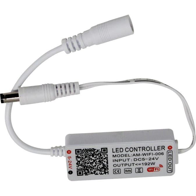 Strömkabel Gelia med Brytare Wifi 150mm för LED-list Fejan