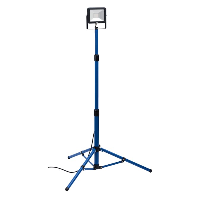 Arbetslampa Gelia LED 1x30 w Ip65 6500k Teleskopstativ 2 m Kabel