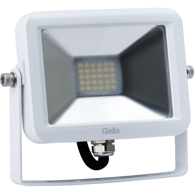 Strålkastare Gelia LED 20W IP65 0,5m Kabel med Stickpropp