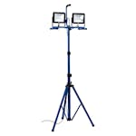 Arbetslampa Gelia LED 2x50 w Ip65 6500k Teleskopstativ 3 m Kabel