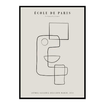 Poster Gallerix Picasso Cubisme Et Lignes