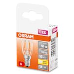 LED-Lampa Osram Päron (12) Klar E14 827 T26 Star 2.2W