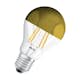 LED-Lampa Osram Normal (37) E27 Guld 827 Toppförsp Cl A