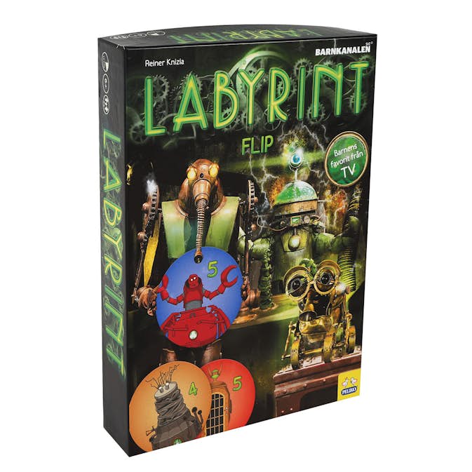 Barnspel Peliko Labyrint Flip