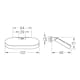 Toalettpappershållare Grohe Selection 41069 med Lock