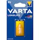 Batteri VARTA Alkaliska Longlife 9V 1-Pack