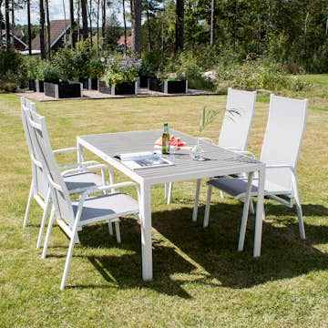 Trädgårdsstol Venture Home Copacabana Fällbar Stapelbar Utomhus