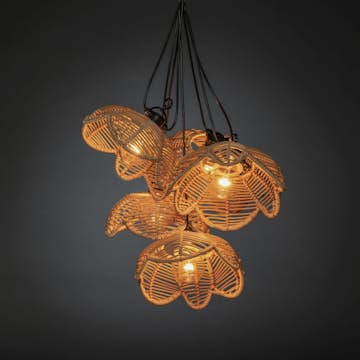 Tilläggsslinga Gnosjö Konstsmide Blomma E27 10 Amb LED