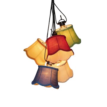 Startset Gnosjö Konstsmide Lampskärmar E27 10 Amber LED