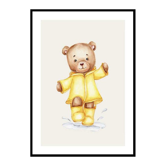 Poster Gallerix Raincoat Teddy
