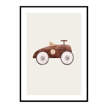 Poster Gallerix Brown Toy Car