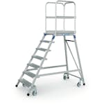 Arbetsplattform Zarges Fjäderbelastad