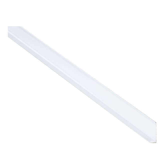 L-profil Fibo Alu Bred Vit 2400 mm