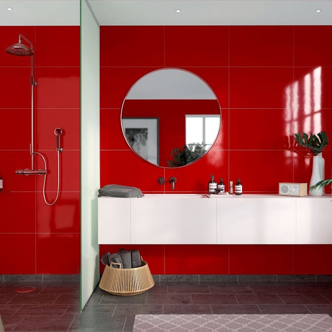 Våtrumsskiva Fibo Red 2101-M6040 HG