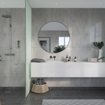 Våtrumsskiva Fibo Cracked Cement 2204-M6040S