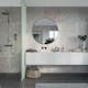 Våtrumsskiva Fibo Silver Grey Marble 2279-M6060S