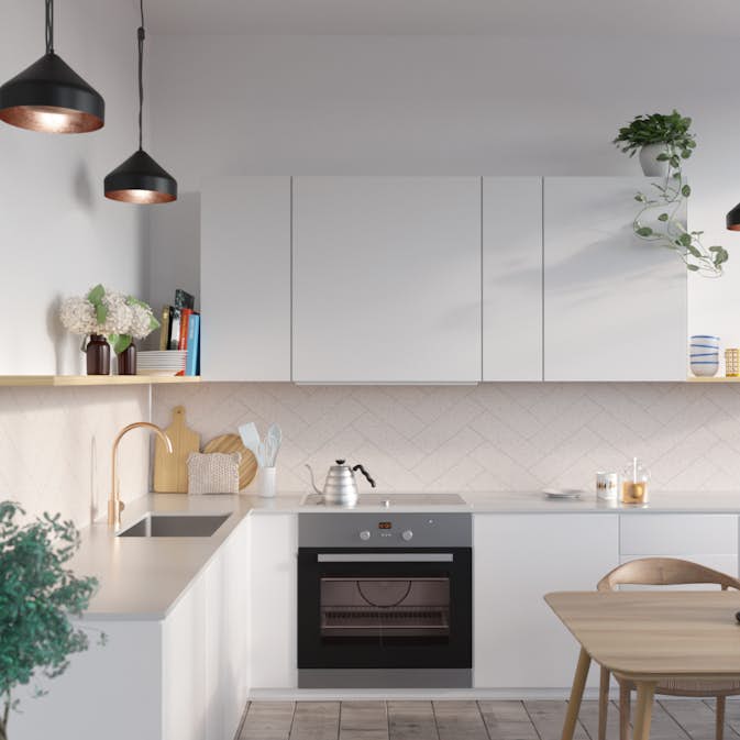 Stänkskyddsskiva Fibo Terrasso Light 4001-KM72 S