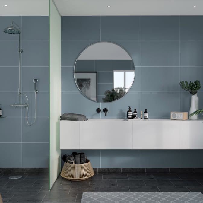 Våtrumsskiva Fibo Dusty Blue 6274-M6040 EM