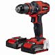 Slagborrmaskin Einhell TE-CD 18/40 Kit (2x2,0Ah)